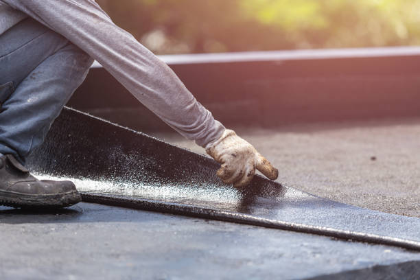 Professional Waterproofing technician working in Boston, GA